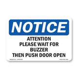 Attention Please Wait For Buzzer