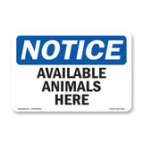 Available Animals Here