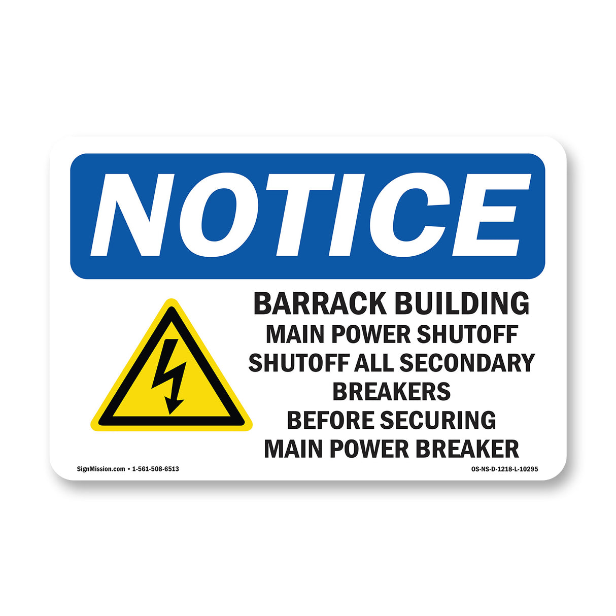 Barracks Building Main Power