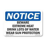 Beware Extreme Heat Drink Lots Of Water