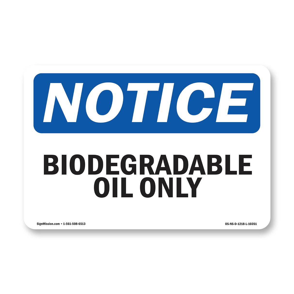 Biodegradable Oil Only