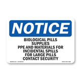 Biological Spill Supplies PPE And Materials