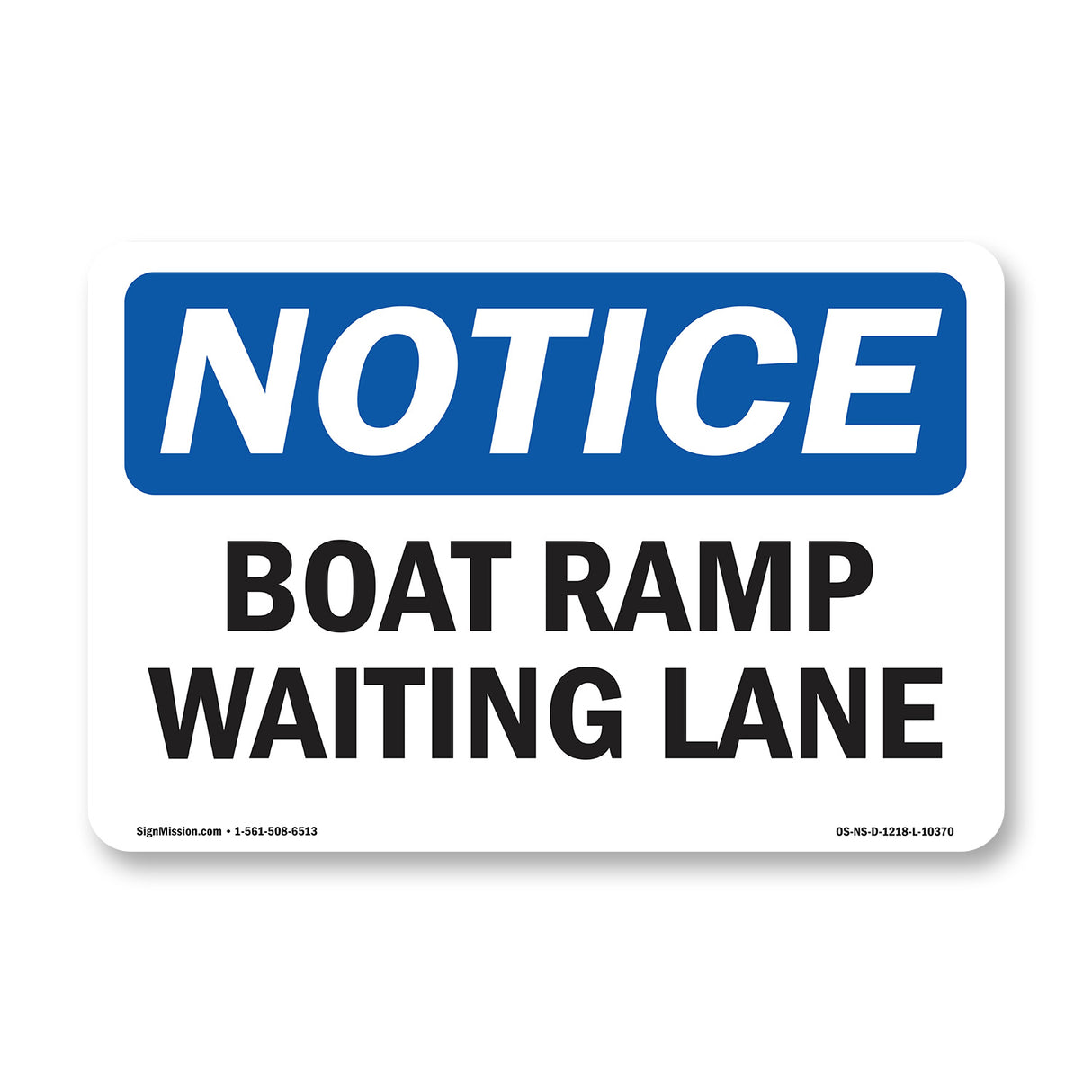 Boat Ramp Waiting Lane