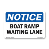 Boat Ramp Waiting Lane