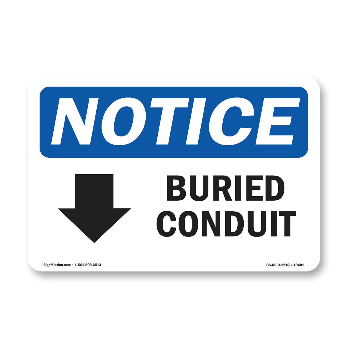 Buried Conduit [Down Arrow]