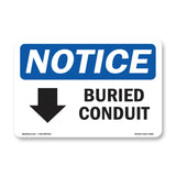 Buried Conduit [Down Arrow]