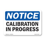 Calibration In Progress