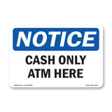 Cash Only ATM Here