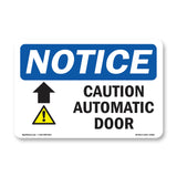 Caution Automatic Door [Up Arrow]