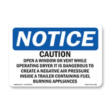 Caution Open A Window Or Vent