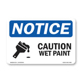 Caution Wet Paint