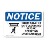 Check Area For Safe Clearance