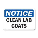 Clean Lab Coats