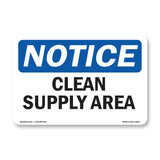 Clean Supply Area