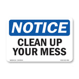 Clean Up Your Mess