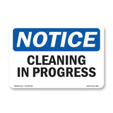 Cleaning In Progress