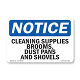 Cleaning Supplies Brooms, Dust Pans And Shovels