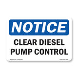 Clear Diesel Pump Control