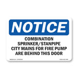 Combination Sprinkler Standpipe City Mains