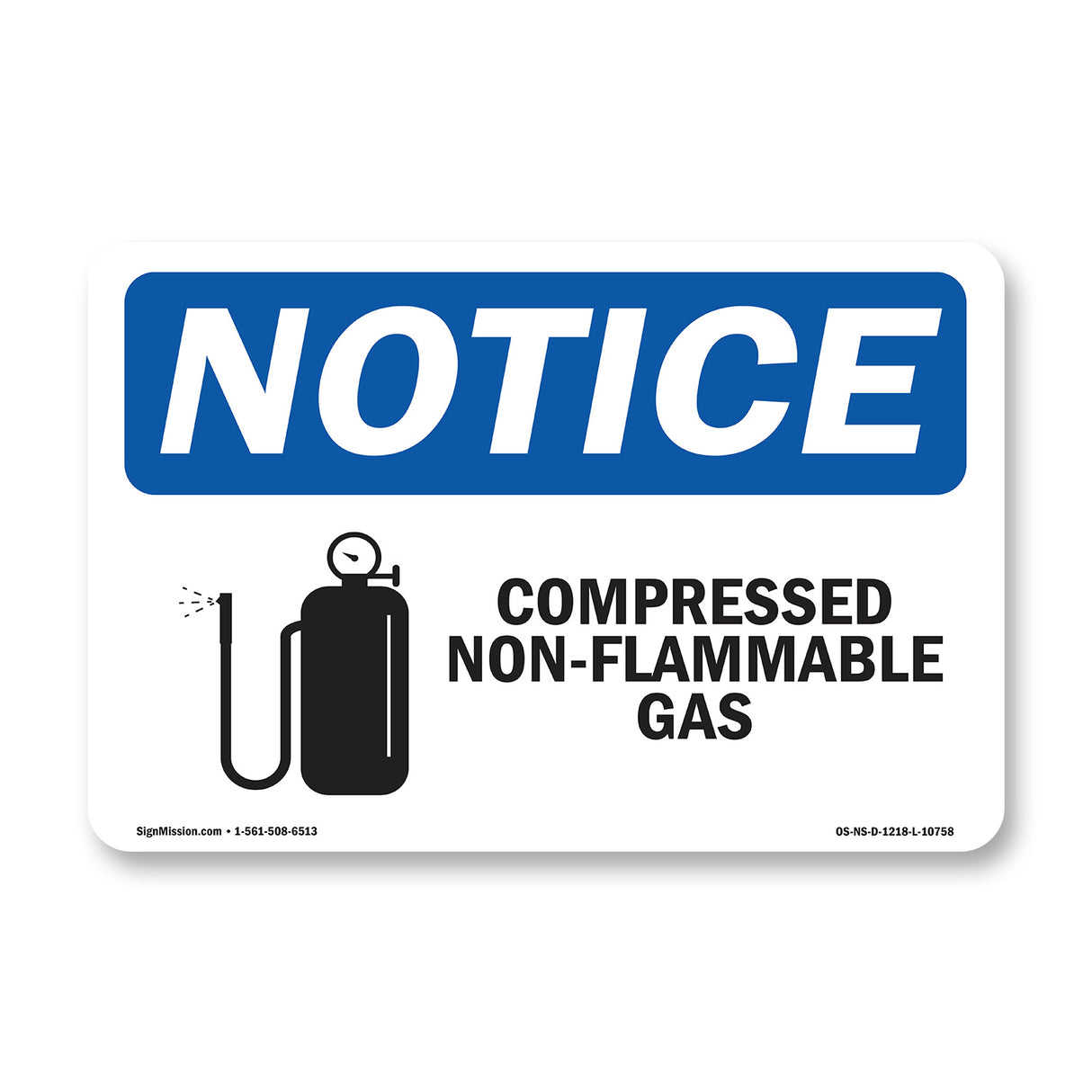 Compressed Non-Flammable Gas