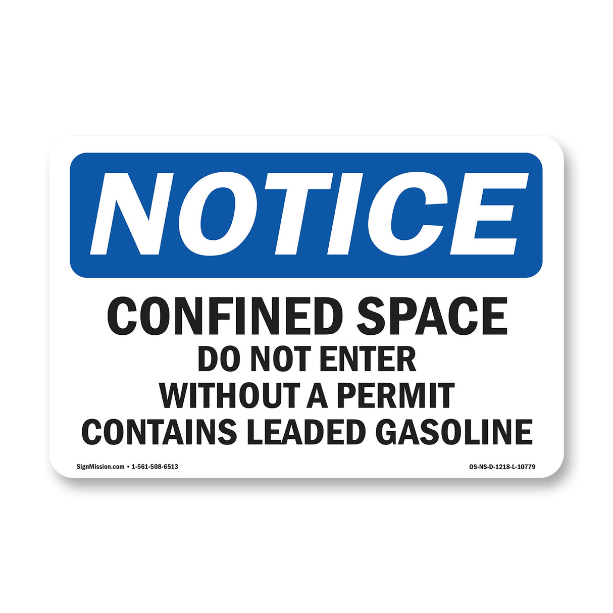 Confined Space Do Not Enter Without A Permit
