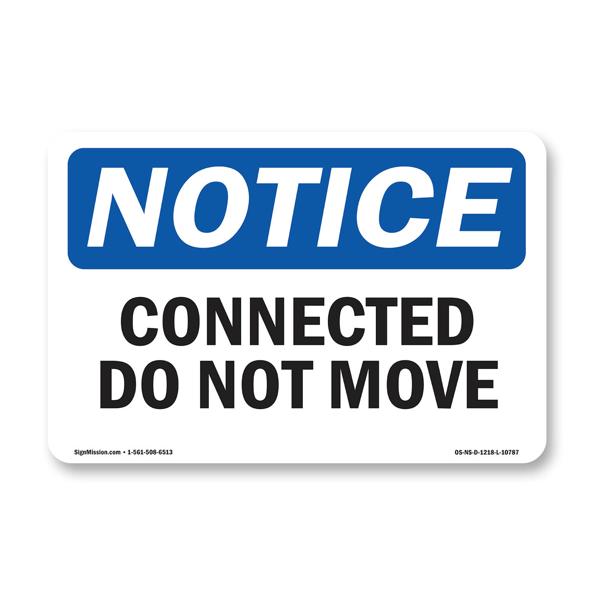 Connected Do Not Move