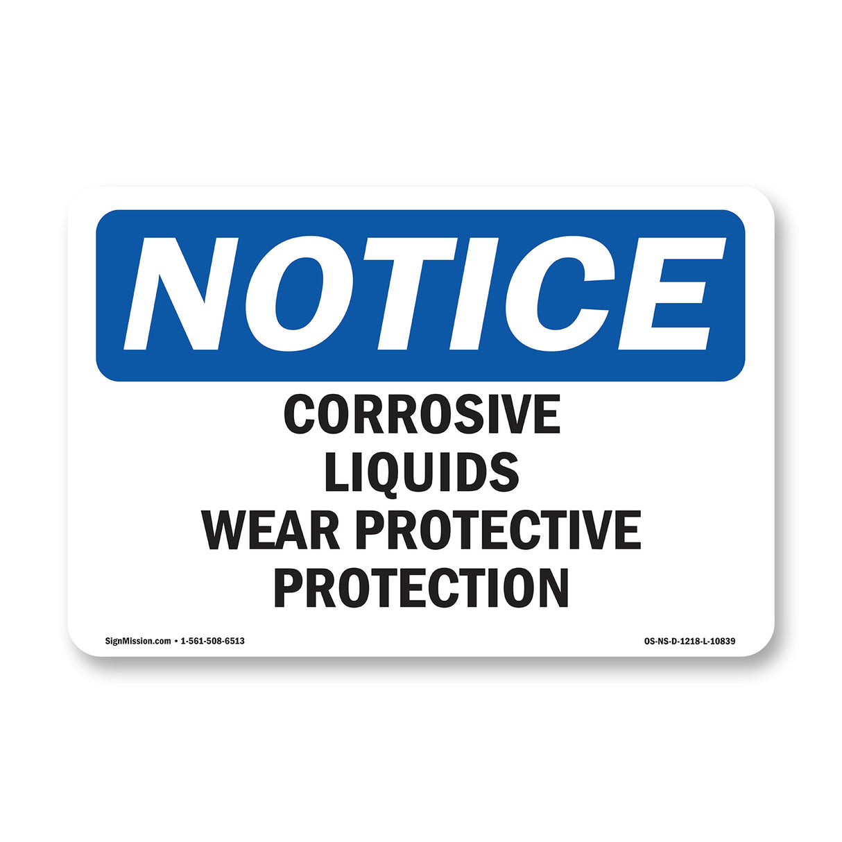 Corrosives Materials Wear Necessary Protection
