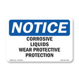 Corrosives Materials Wear Necessary Protection