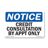 Credit Consultation By Appt Only