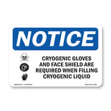Cryogenic Gloves And Face Shield
