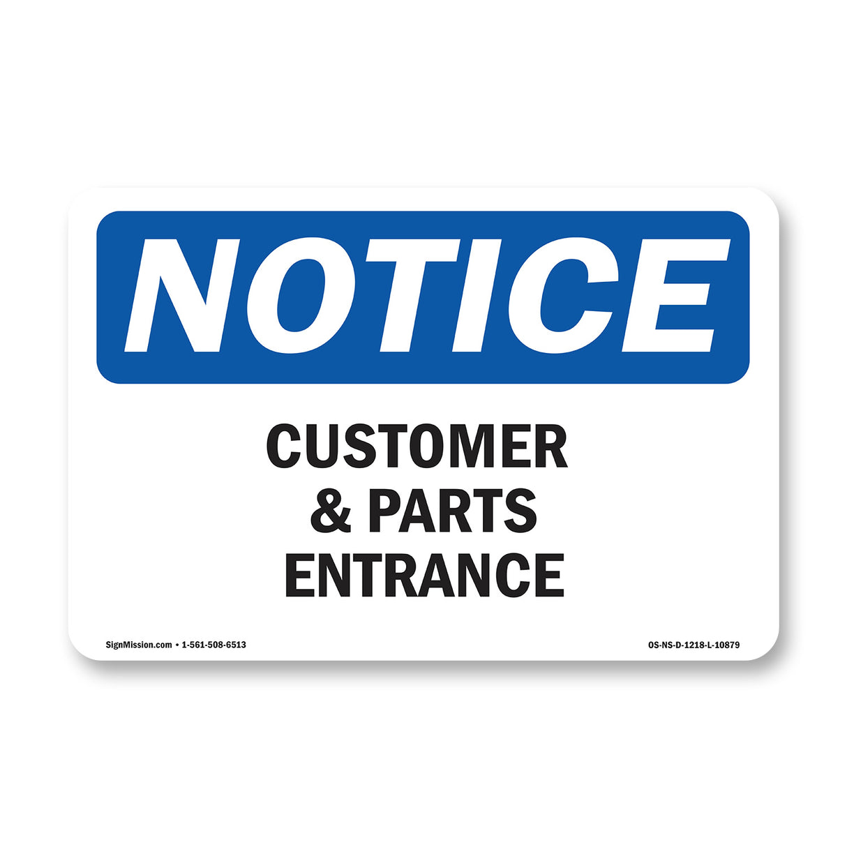 Customers And Parts Entrance