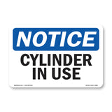 Cylinder In Use