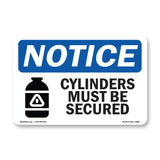 Cylinders Must Be Secured
