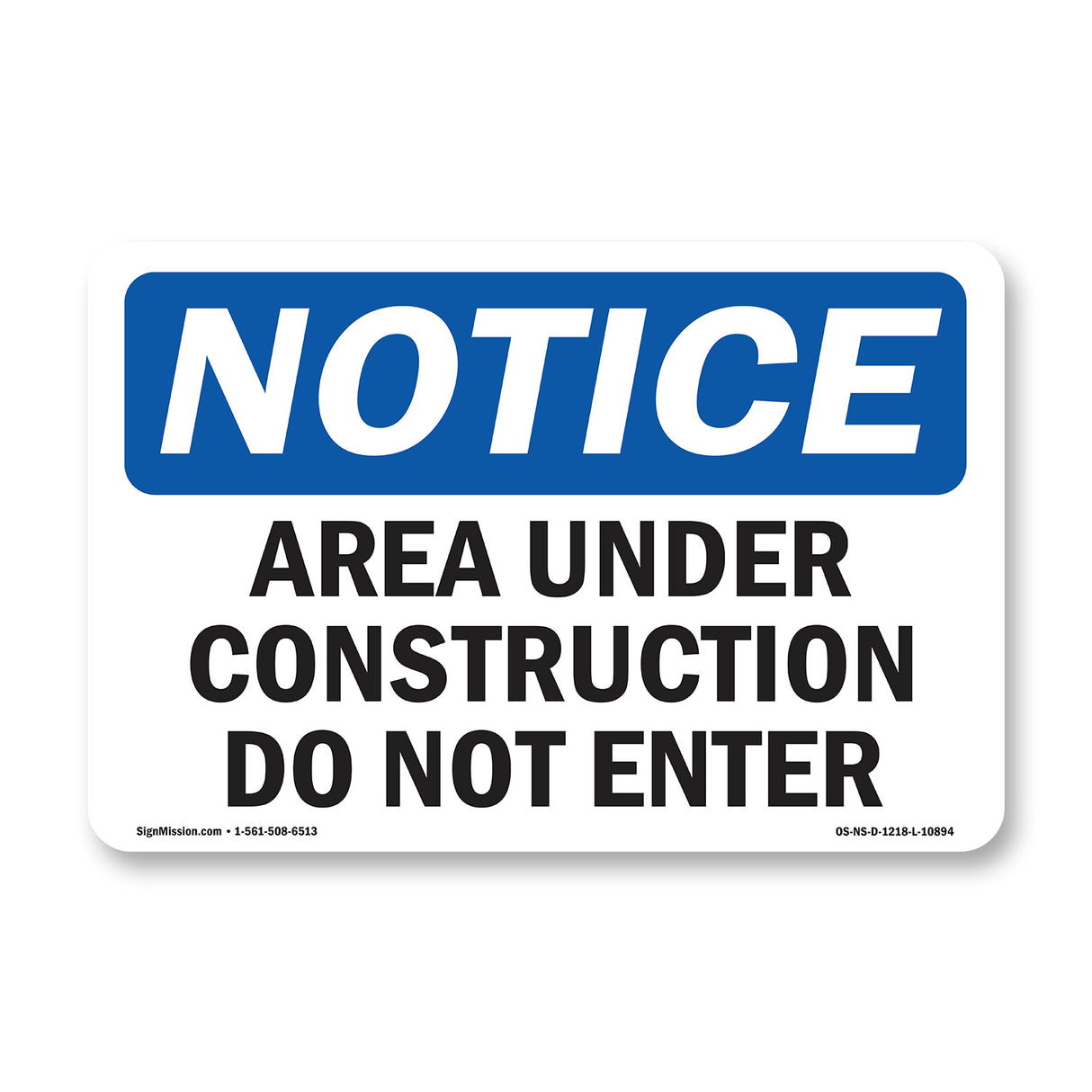 Danger Area Under Work Do Not Enter