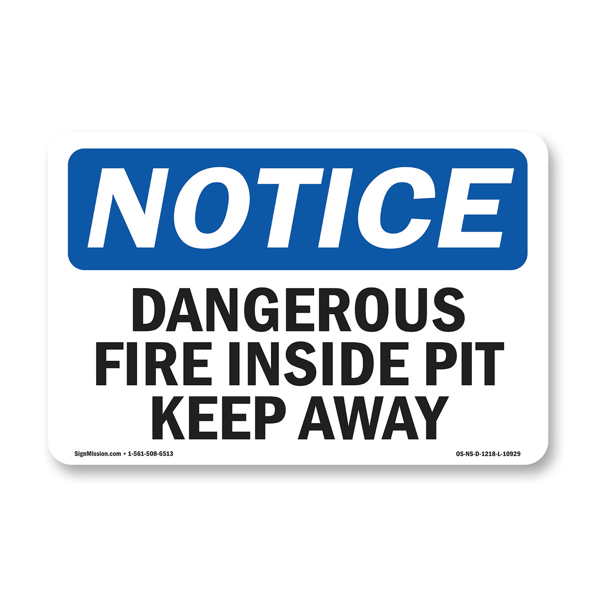 Dangerous Fire Inside Pit Keep Away