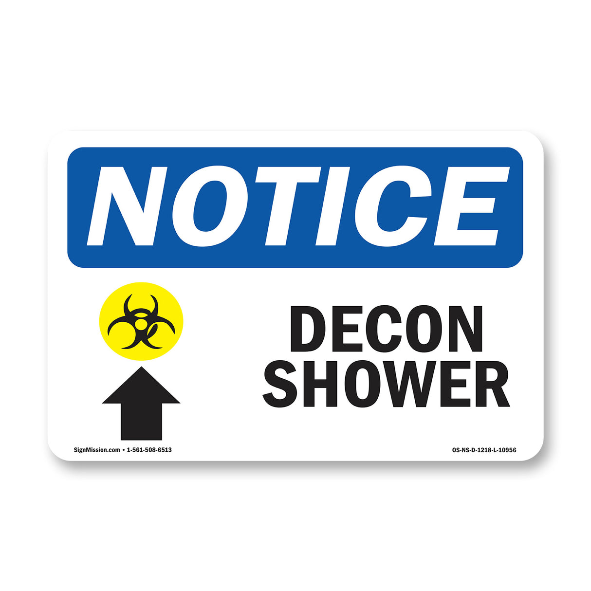 Decon Shower [Up Arrow]