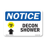 Decon Shower [Up Arrow]