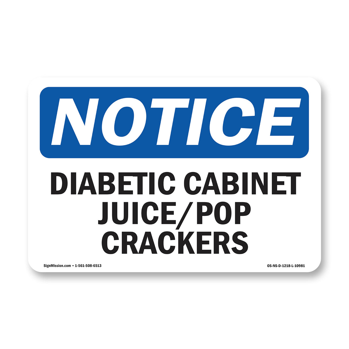 Diabetic Cabinet Juice Pop Crackers