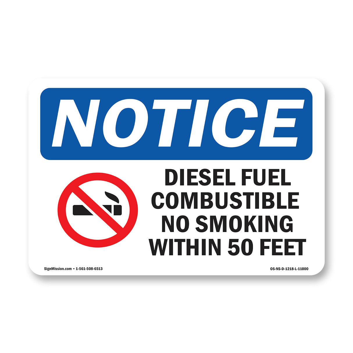 Diesel Fuel Combustible No Smoking