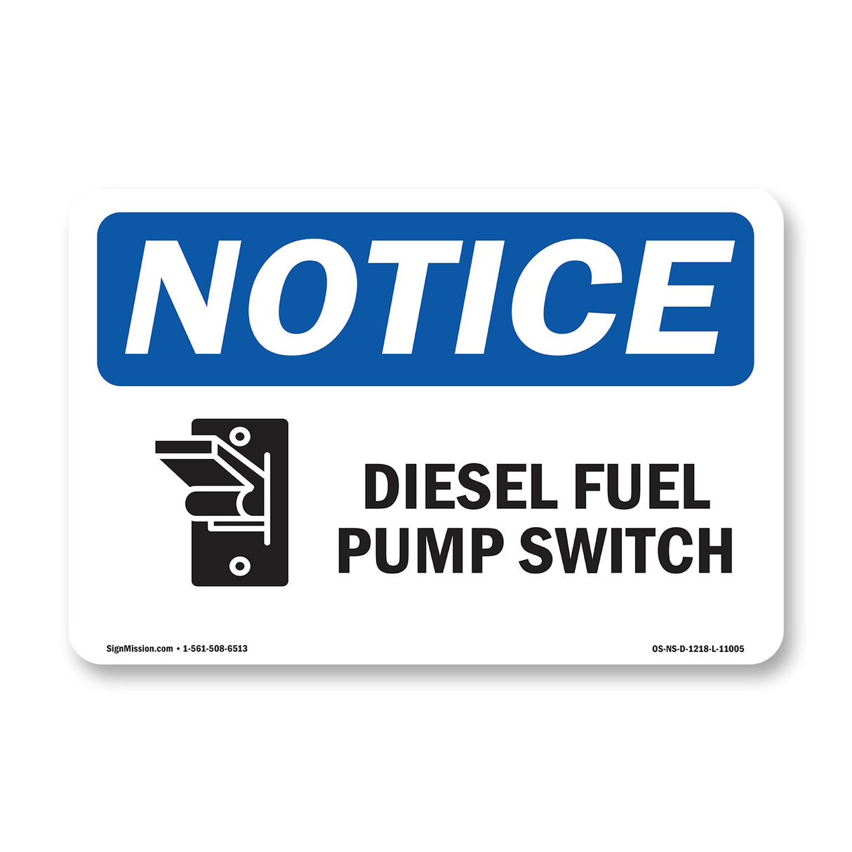 Diesel Fuel Pump Switch