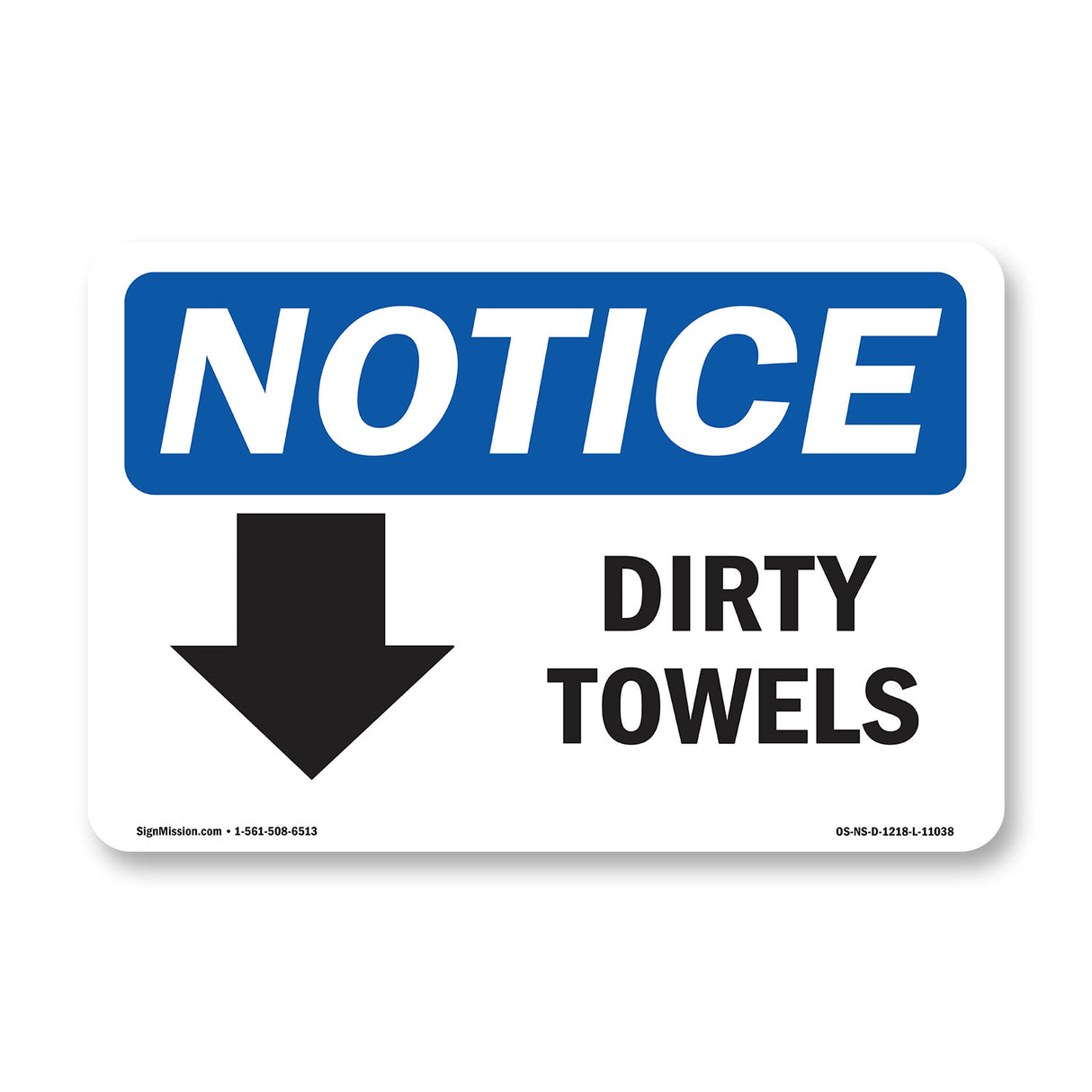 Dirty Towels [Down Arrow]