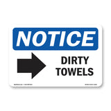 Dirty Towels [Right Arrow]