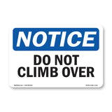 Do Not Climb Over