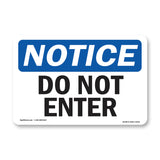 Do Not Enter Sign