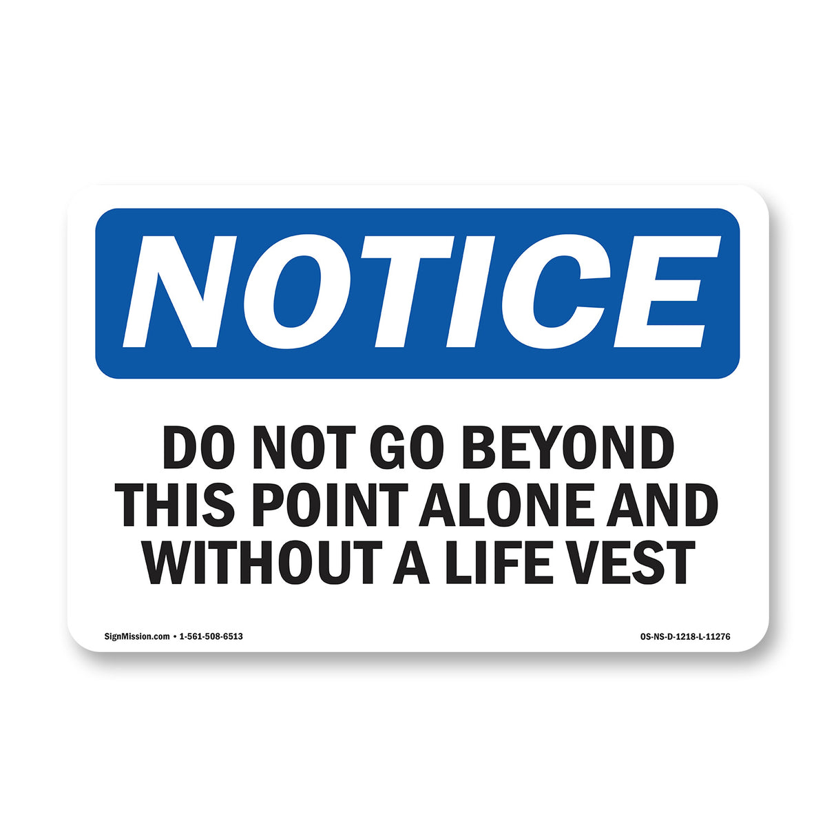 Do Not Go Beyond This Point Alone And Without