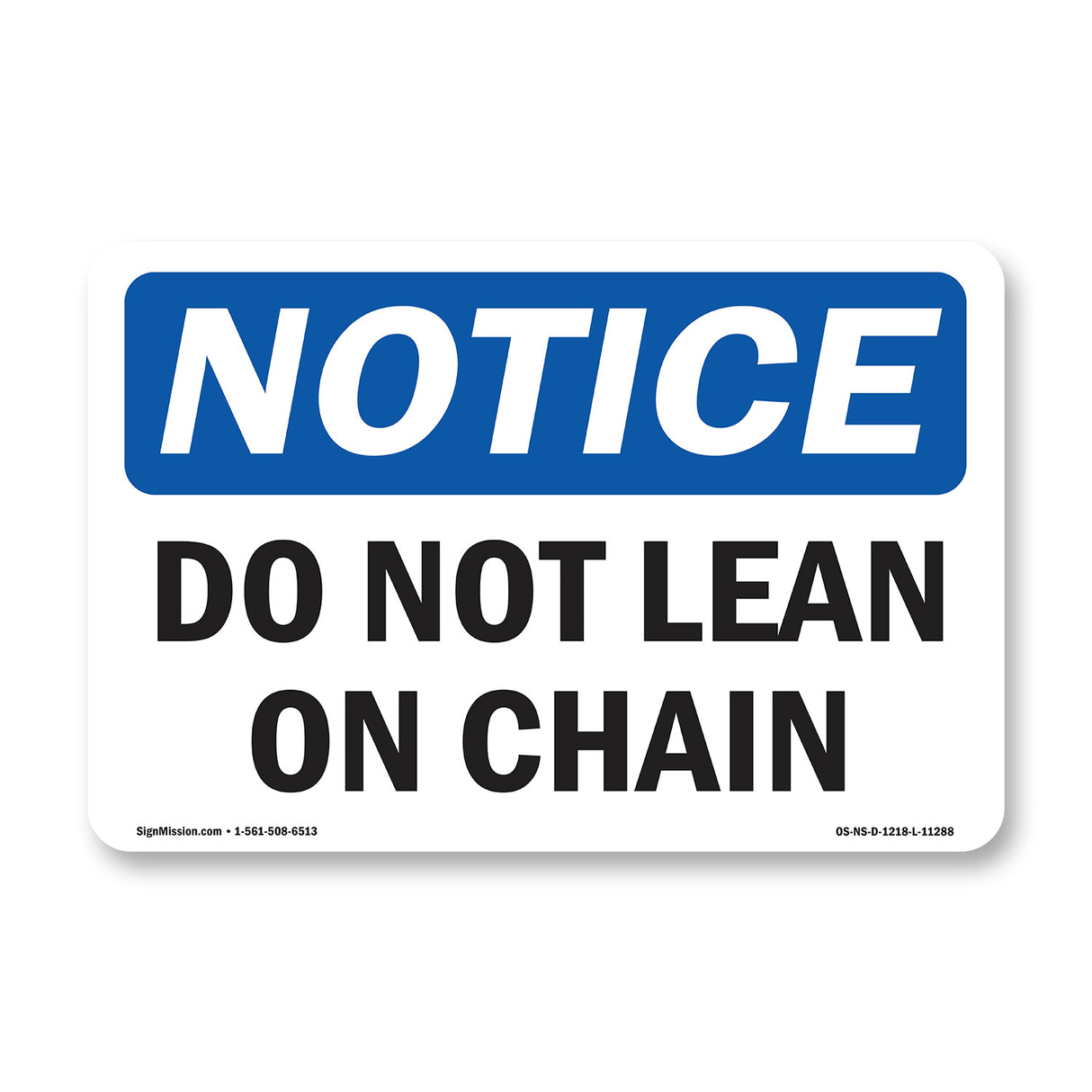 Do Not Lean On Chain