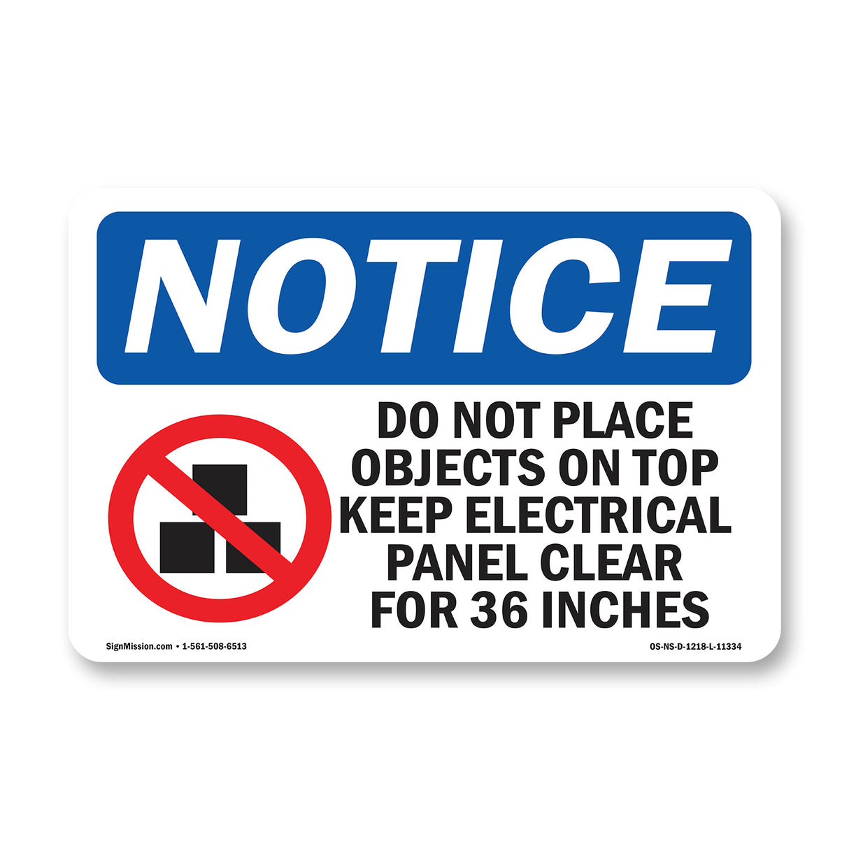Do Not Place Objects