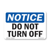 Do Not Turn Off
