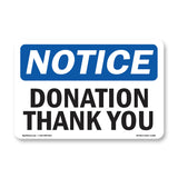 Donation Thank You