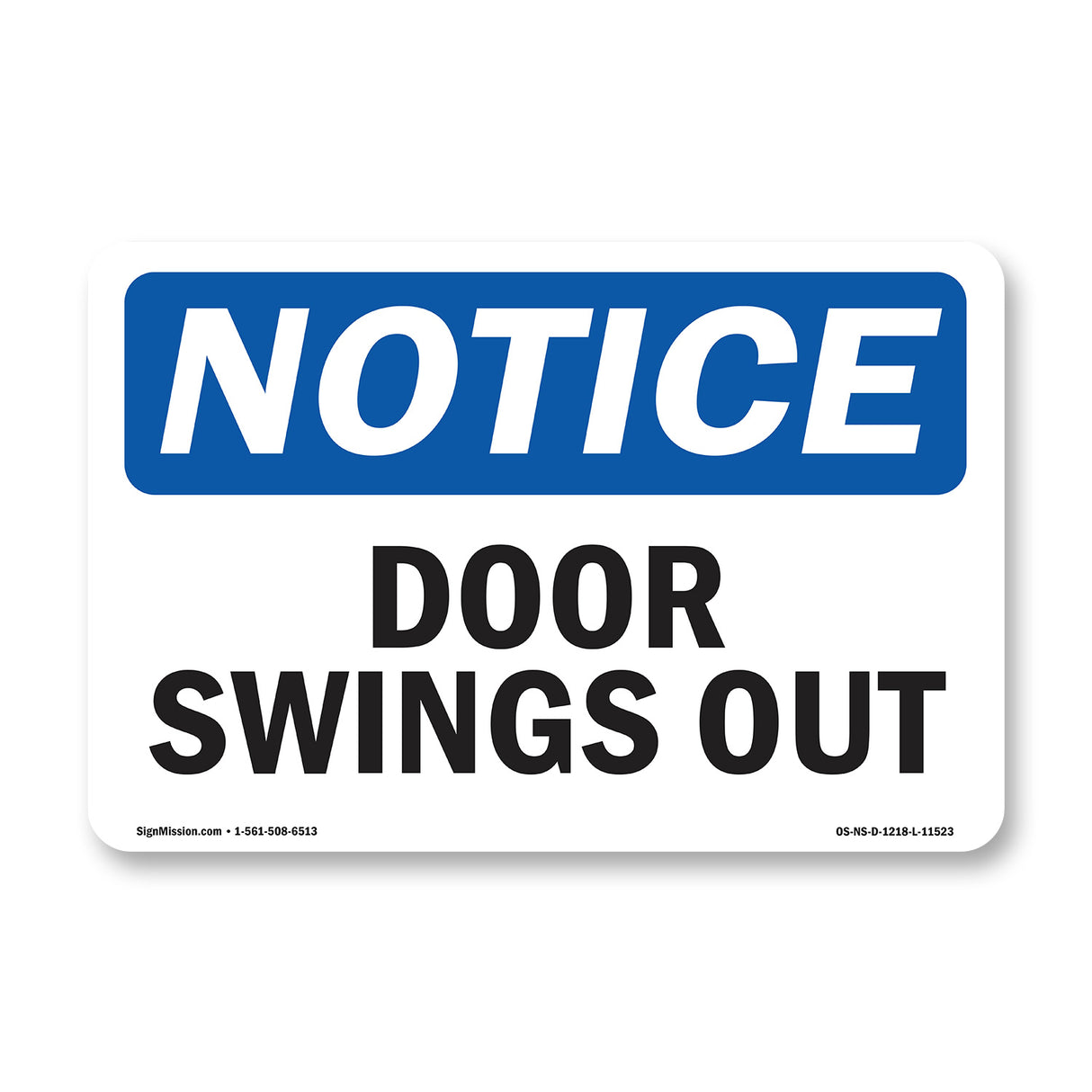 Door Swings Out